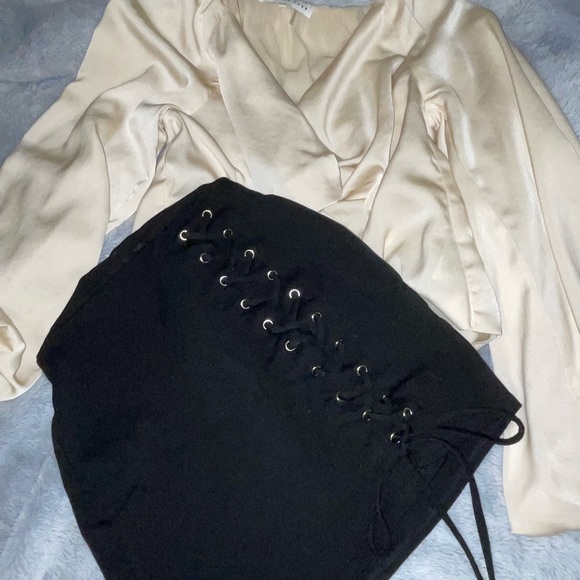 Lace up skirt - Picture 1 of 4